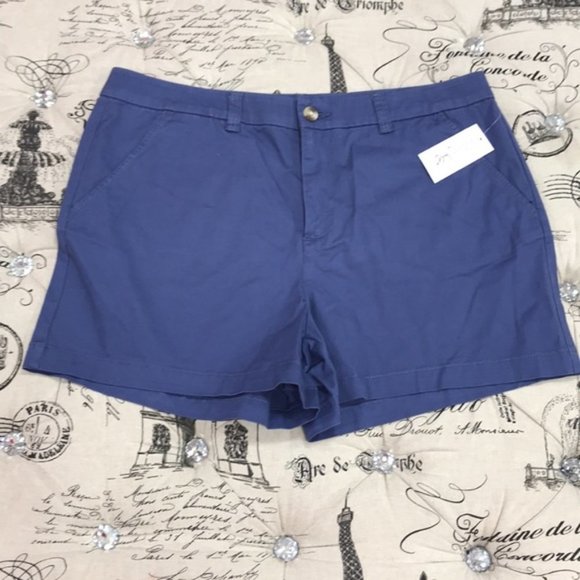 🎁 Maison Jules Flat-Front Chino Shorts - Picture 2 of 7